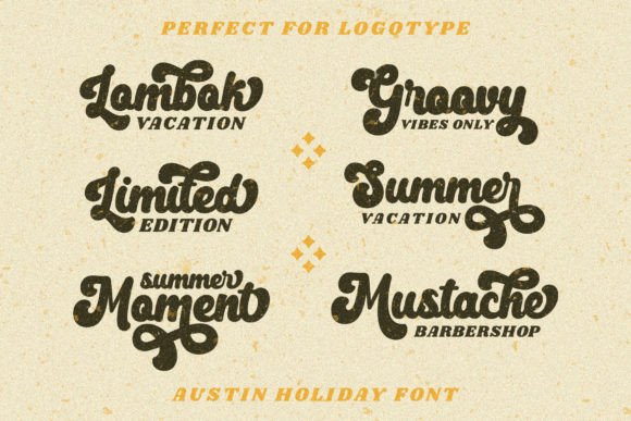Austin Holiday Font - Preview 1