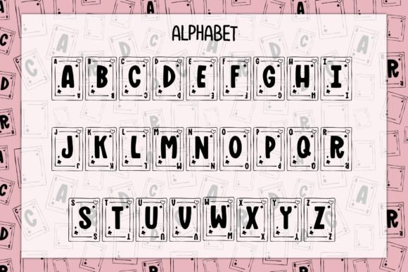 Card Font - Preview 1