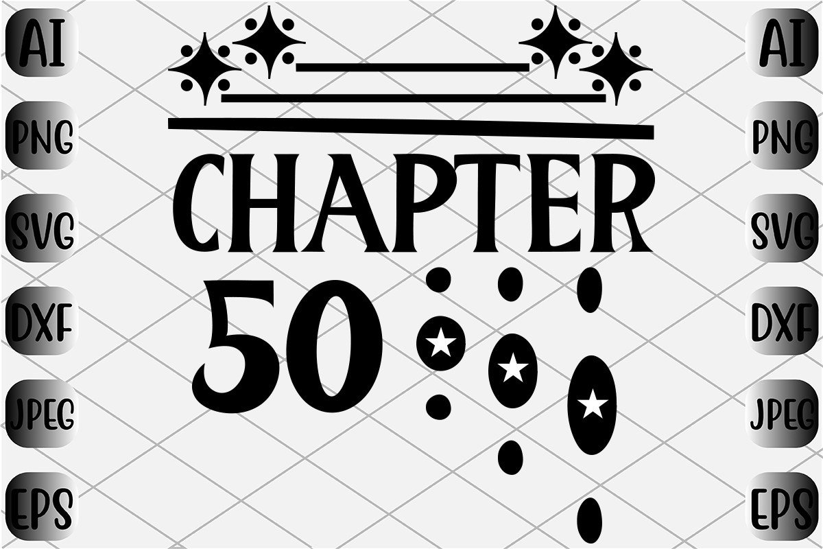 Chapter 50 Graphic by T-Shirt Library · Creative Fabrica