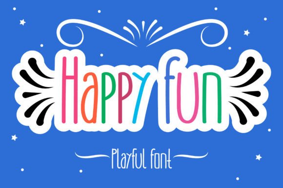 Happy Fun Font - Preview 3