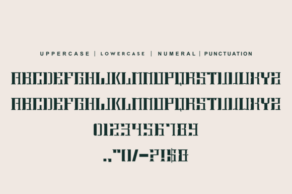 Keynort Font - Preview 3