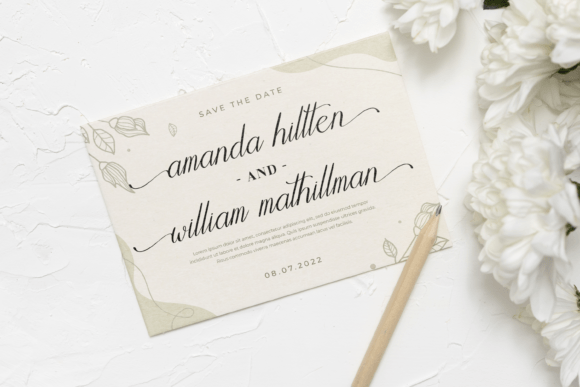 Mightyline Font PNG with transparent background - Preview 1
