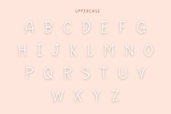 Romona Font PNG with transparent background - Preview 1