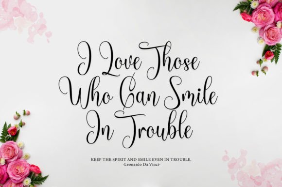 Roswita Font PNG with transparent background - Preview 3