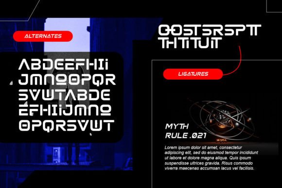 Astromax Font - Preview 5