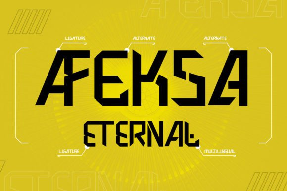 Betamod Font - Preview 3