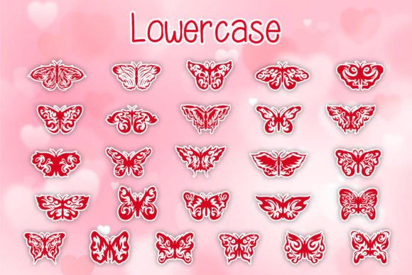 Butterfly Font - Preview 2