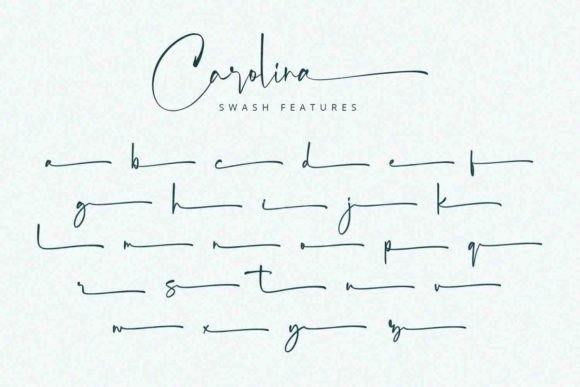 Carolina Font - Preview 3