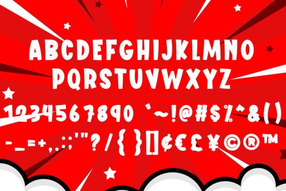 Comic Story Font - Preview 2