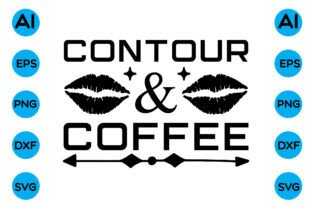 Contour and Coffee Graphic by creative art · Creative Fabrica