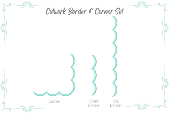 Cutwork Border & Corner