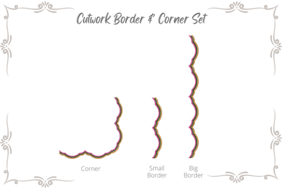Cutwork Border & Corner