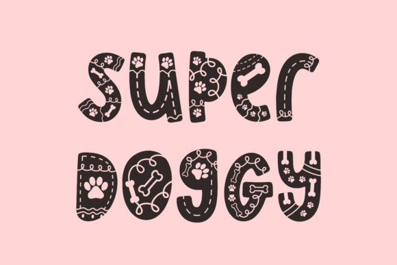 Dog Bites Font - Preview 5