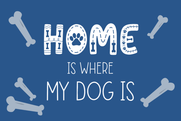 Dog Bites Font - Preview 6