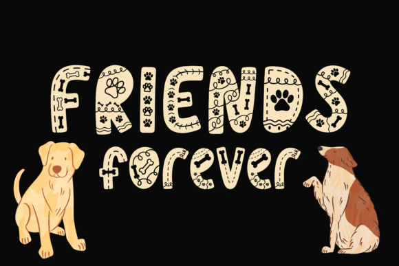 Dog Bites Font - Preview 3