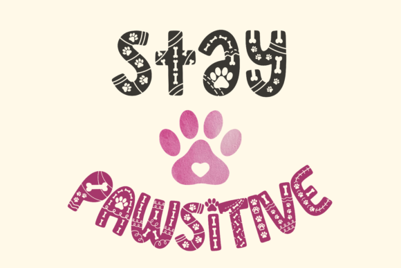 Dog Bites Font - Preview 2