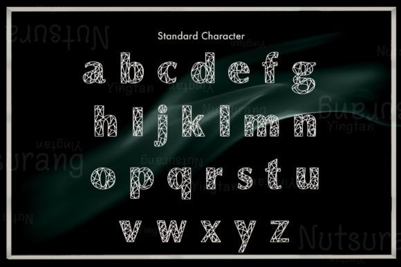Geometric Alphabet Font - Preview 6