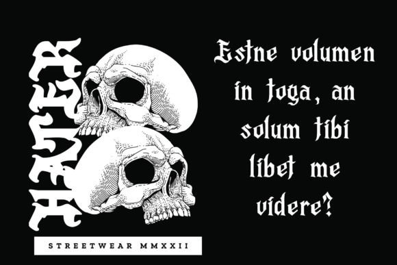 Grogoth Font - Preview 1