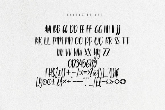 Hulyts Font PNG with transparent background - Preview 4
