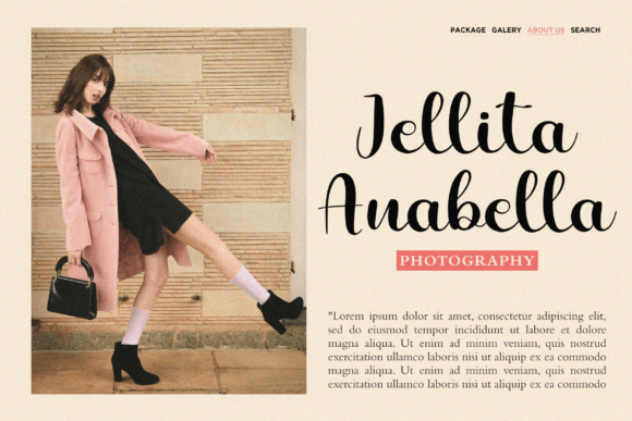 Jambul Font PNG with transparent background - Preview 1