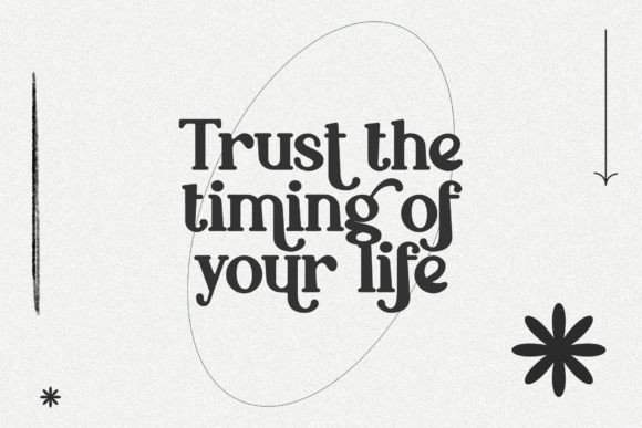 Murray Vintage Font PNG with transparent background - Preview 1