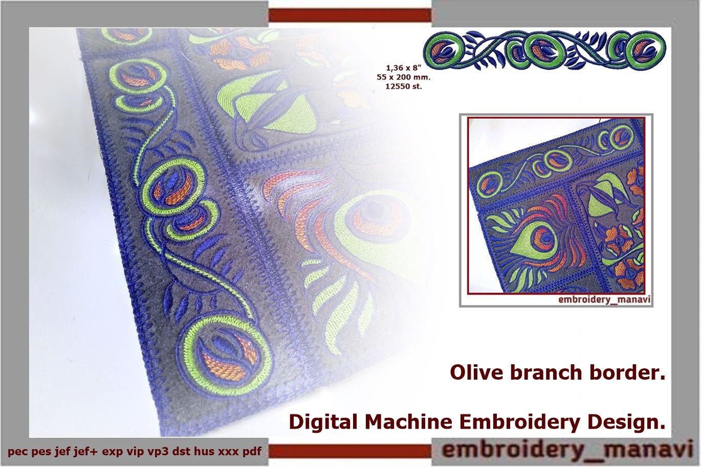 Olive Branch Border