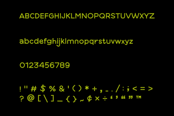 Pop the Bubble Font PNG with transparent background - Preview 1
