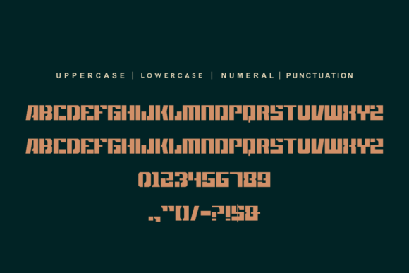 Revako Font PNG with transparent background - Preview 3