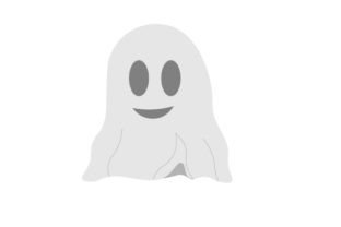 Cute Ghost SVG Cut file by Creative Fabrica Crafts · Creative Fabrica