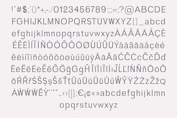 Aria Font - Preview 4