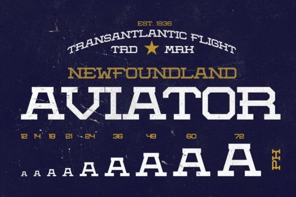 Aerotow Font - Preview 1