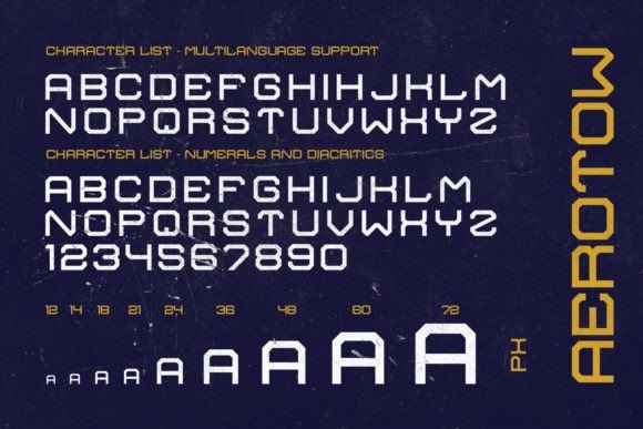 Aerotow Font - Preview 3