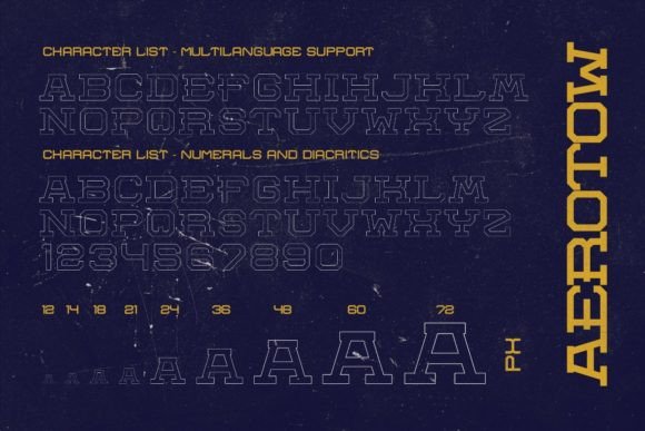 Aerotow Font - Preview 4