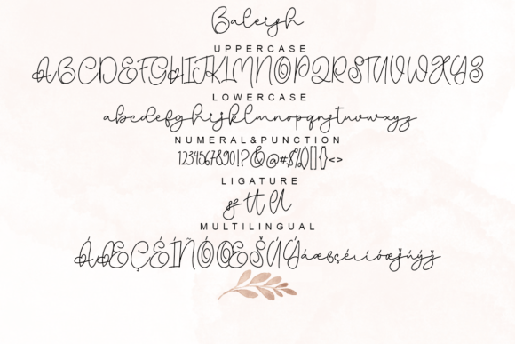 Baleish Font - Preview 4
