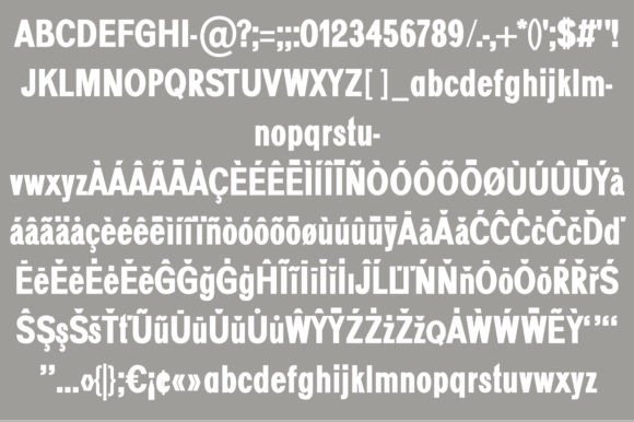 Cinq Font - Preview 3