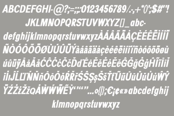 Cinq Font - Preview 4