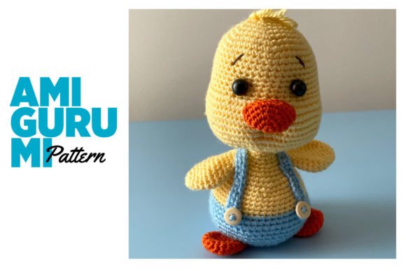 CROCHET PATTERN: Cute Duck Amigurumi