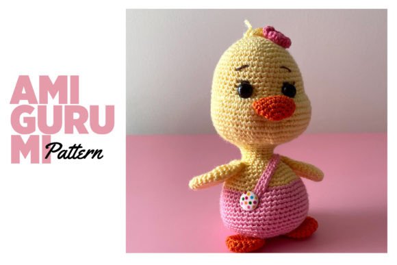 CROCHET PATTERN: Cute Duck Amigurumi