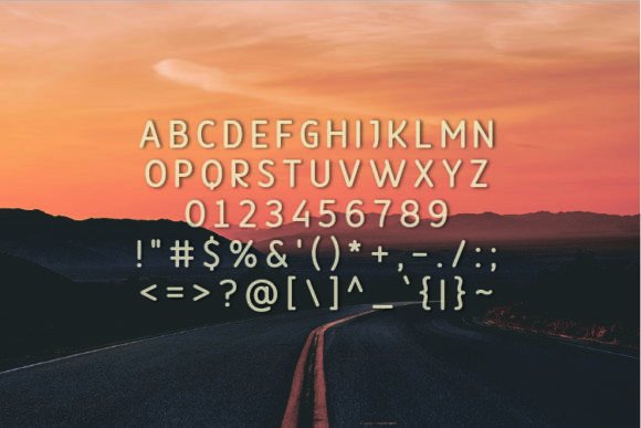 California Font - Preview 2