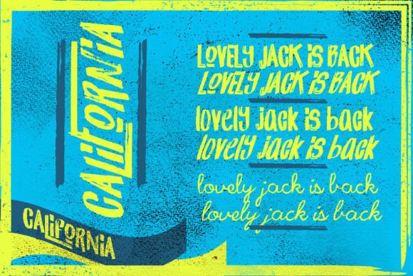 California Jackpot Font - Preview 1