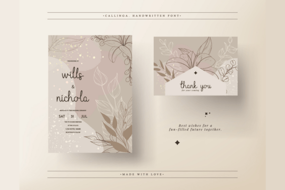 Callinga Font - Preview 6