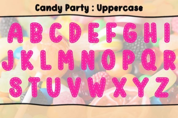 Candy Party Font - Preview 2