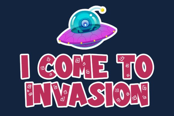 Cosmic Rock Font PNG with transparent background - Preview 5