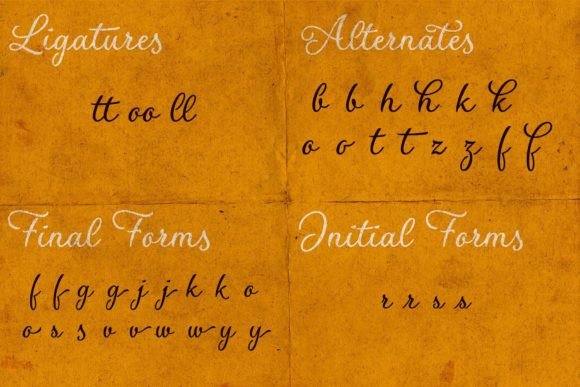 Flores Del Sol Font - Preview 3