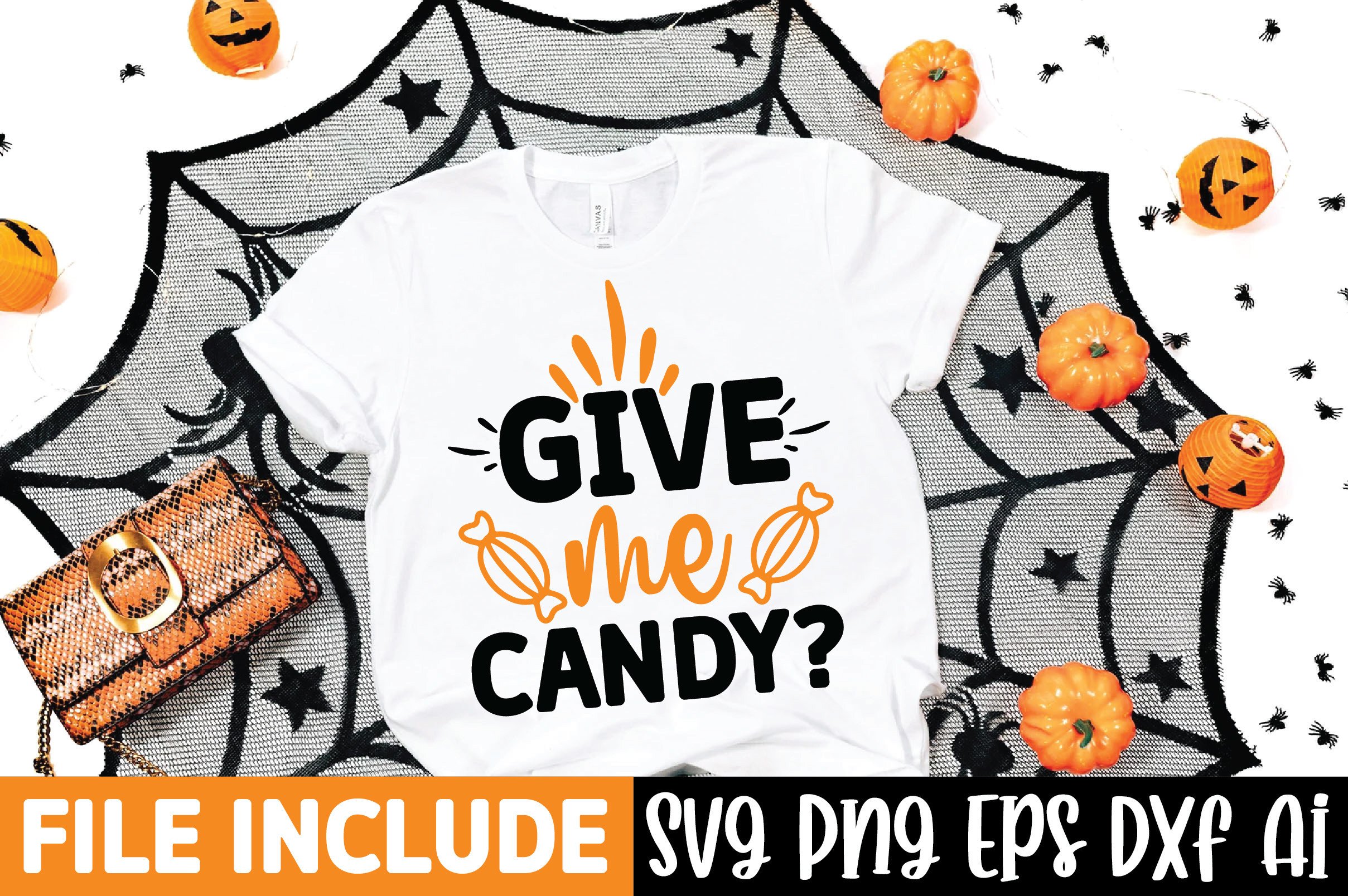 Give Me Candy SVG Cut File Graphic by T-SHIRTBUNDLE · Creative Fabrica