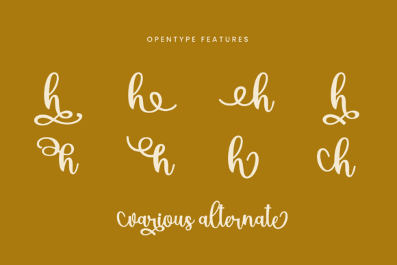 Handbag Font - Preview 3