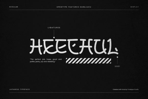 Harajuku Font - Preview 5