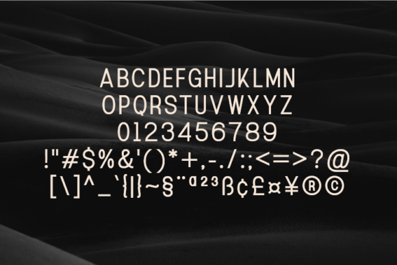 Homemade Minimalist Font - Preview 1