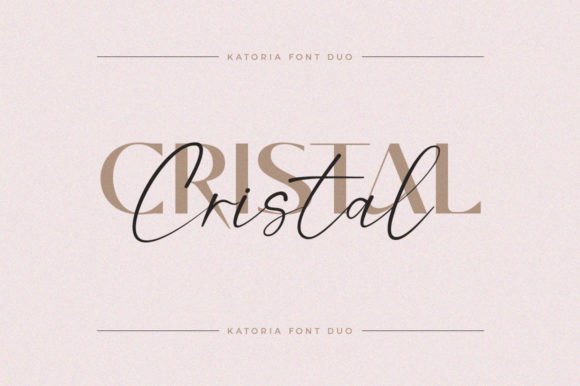 Katoria Font PNG with transparent background - Preview 5