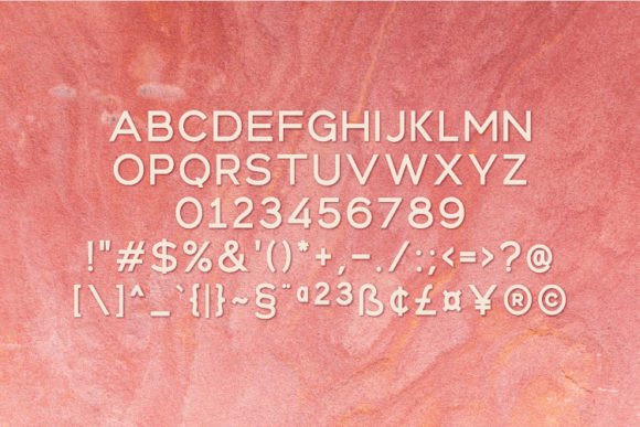 Marbled Font PNG with transparent background - Preview 1